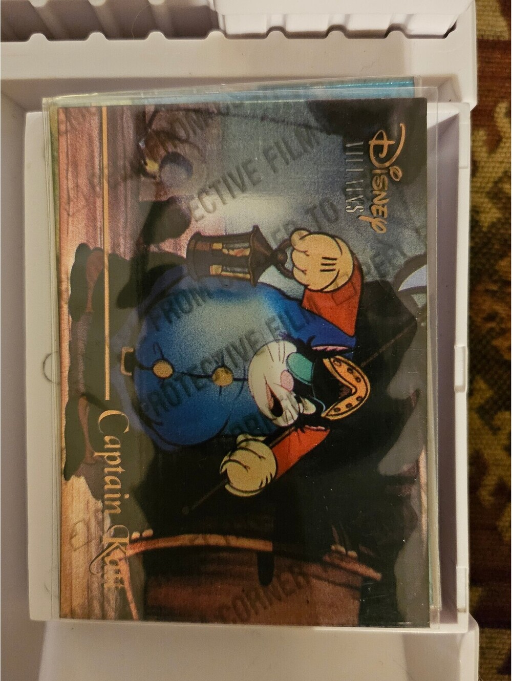 DISNEY PREMIUM Skybox Disney Villains Captain Katt #86 Unpeeled